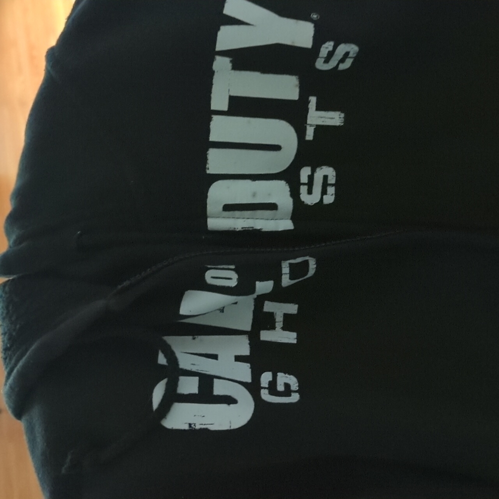 Call of duty ghosts zip up hoodie
